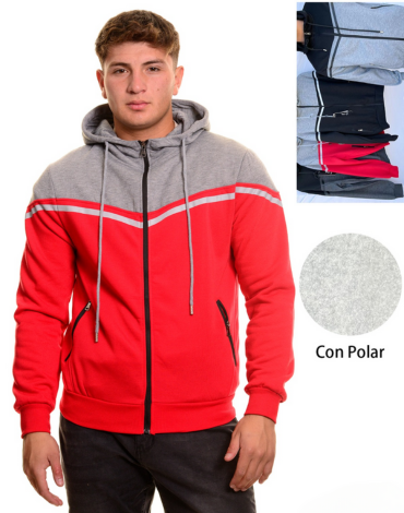 Polerón interior polar de Hombre x 20 Unds Tallas: M-L-XL-2XL-3XL