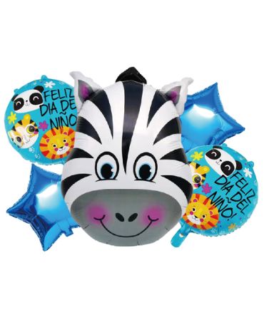 6 Set de Globos Dia del Niño.(1 Set Trae : 5 PCS)