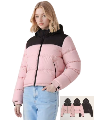 Parkas de Mujer Colores Surtidos  x 4 Unds.Talla: S - M - L - XL