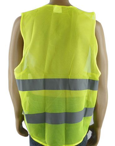 Chaleco Reflectante x 12 Unds Talla:Estándar
