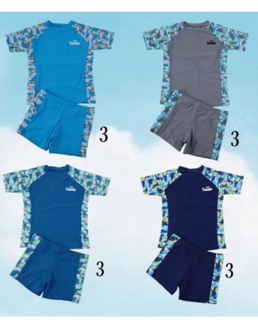 Traje de Baño para Niño Colores Surtidos x 12 Unds.Talla: 8 a la 14
