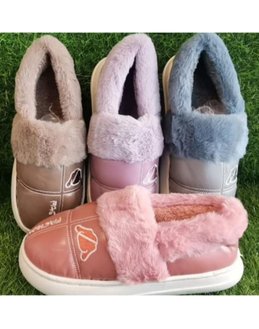 Pantufla de Mujer Colores Surtidos x 24 Unds. Tallas : 36 al 41