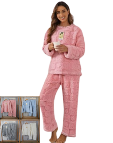 Pijama Invierno Colores Surtidos x 12 Unds. Talla: M/L - XL/2XL