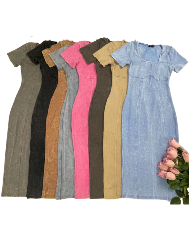 Vestido Largo de Dama x 12 Unds.Talla: Standar