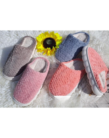 Pantufla Unisex Colores Surtidos x 40 Unds. Tallas : 38 a la 45