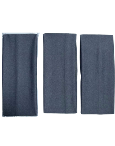 Cintillo Panty Color Gris x 60 Unds. Medida: 9 cm aprox