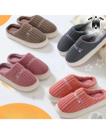 Pantuflas Unisex Colores Surtidos x 24 Pares. Talla: 36 al 45