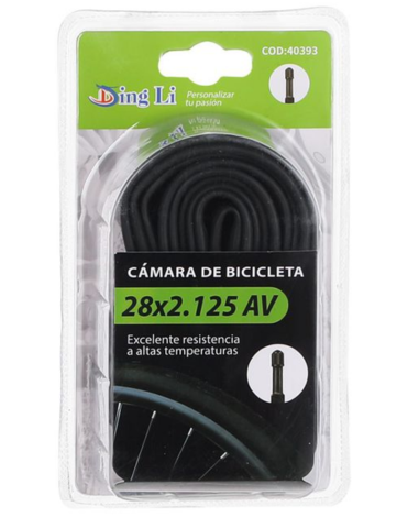 Camara Para Bicicleta 28*2.125AV x 4 Unds.