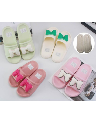 Chalas de Dama Colores Surtidos x 24 Pares. Talla: 36 al 41