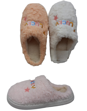 Pantuflas De Mujer Colores Surtidos x 12 Pares. Talla: 36 - 41