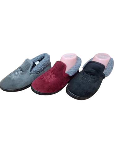 Pantufla de Mujer Colores Surtidos x 24 Unds. Tallas : 36 al 41