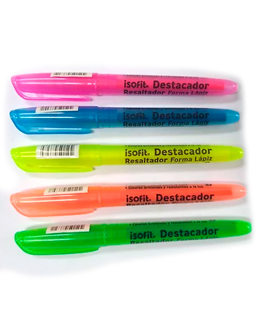 Destacadores Isofit x 24 Unds.