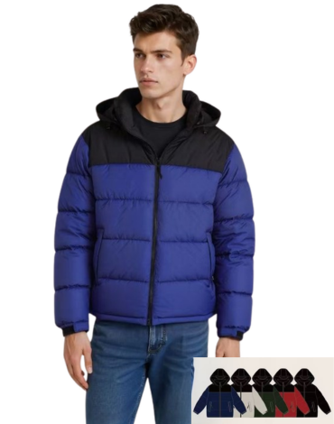 Parka de Hombre Colores Surtidos x 4 Unds. Talla: M a la 5XL