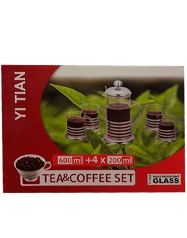 Tetera para Té x 3 Und. Medidas 17 x 6 cm