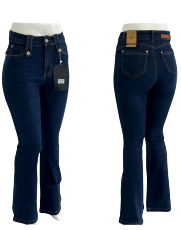 Jeans Flare de Dama Elasticado x 12 Unds.Tallas: 36 a la 46