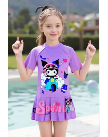 Traje de Baño para Niña Colores Surtidos x 12 Unds.Talla: 6 a la 12
