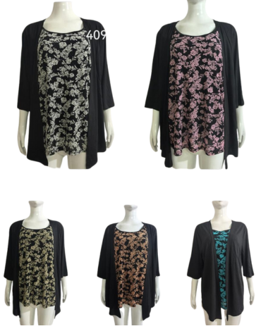 Polera Mentirosa de Dama Colores Surtidos x 6 Unds Talla: Standar ( M a la XL )