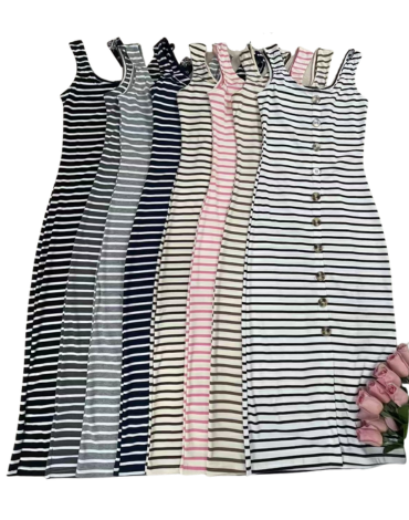 Vestido Largo de Dama x 12 Unds.Talla: Standar