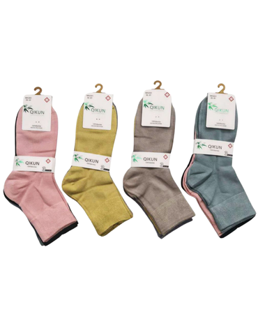Calcetas de Mujer Larga Diabetico x 2 Docenas. Talla: 36 - 41