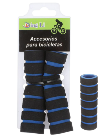 Puños para Bicicleta x 12 Unds. Medida : 10.5 x 3 cm