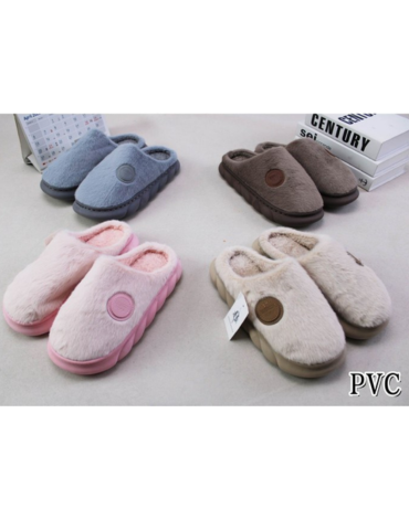 Pantuflas Unisex Colores Surtidos x 24 Pares. Talla: 36 al 41 y 40 al 45