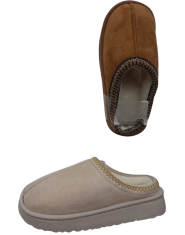 Pantuflas De Mujer Colores Surtidos x 12 Pares. Talla: 36 - 41