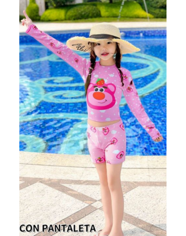 Traje de Baño para Niña Colores Surtidos x 12 Unds.Talla: 6 a la 12
