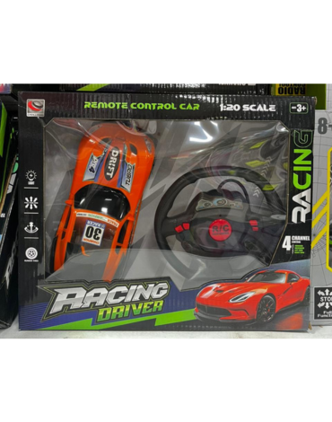Auto con Radio Control x 4 Unds.