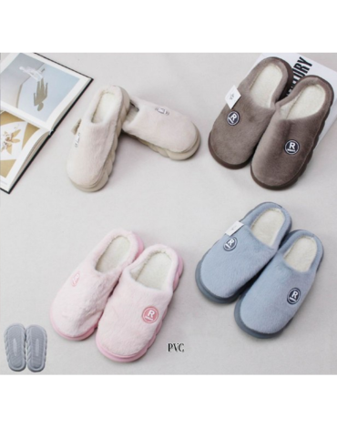 Pantuflas Unisex Colores Surtidos x 24 Pares. Talla: 36 al 41 y 40 al 45