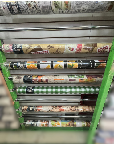 Mantel de Hule sin Franela x 3 Rollos. Medida: 28 Metros