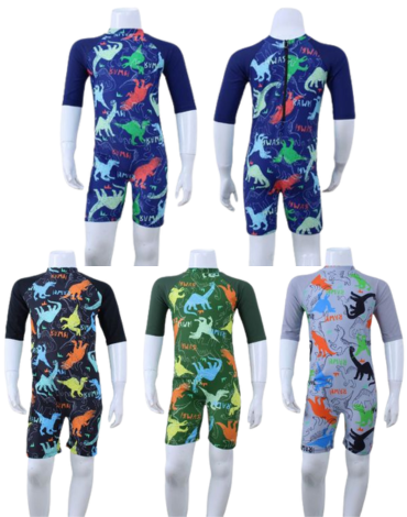 Traje de Baño para Niño Colores Surtidos x 12 Unds.Talla: 6 la 12
