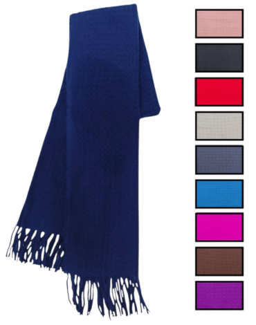 Bufanda de Lana x 12  Unds.Medida:180 x 60 cm aprox.