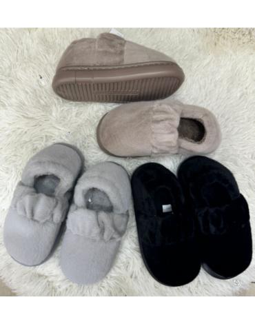 Pantuflas de Mujer Colores Surtidos x 24 Pares. Talla: 36 al 41