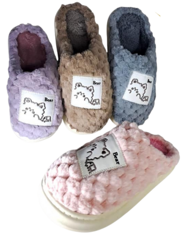 Pantufla Unisex Colores Surtidos x 12 Unds. Tallas : 36 a la 45