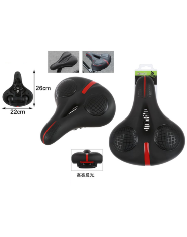 Asiento para Bicicleta x 4 Unds. Medida : 26 x 22 cm