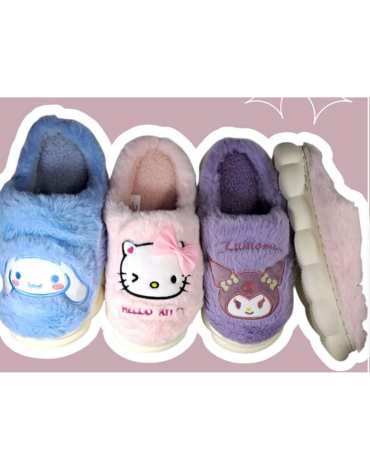 Pantufla de Mujer Colores Surtidos x 24 Unds. Tallas : 36 al 41