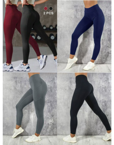 Calza Deportiva Colores Surtidos x 12 Unds. Talla: S - M - L