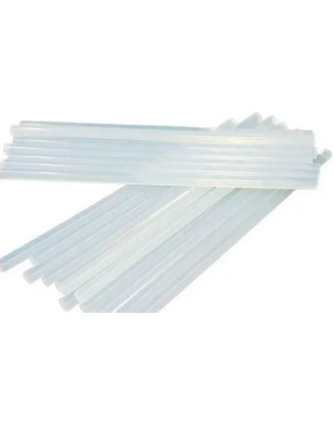 6 Set Barra de Silicona 11 mm Art & Craft (1 Set Trae : 6 PCS) Medida: 30 cm aprox.