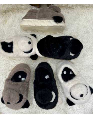 Pantuflas de Mujer Colores Surtidos x 24 Pares. Talla: 36 al 41