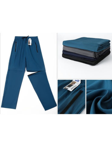 Pantalón Secado Rápido Desmontable x 12 Unds. Tallas: M/L - XL/XXL