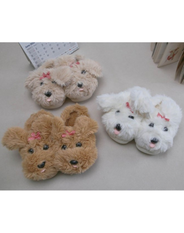 Pantuflas de Niña(o) Colores Surtidos x 24 Pares. Talla: 32/33 - 34/35