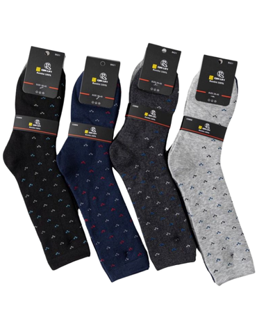 Calcetas de Hombre Larga Con Toalla x1 Docenas. Talla: 39 - 45