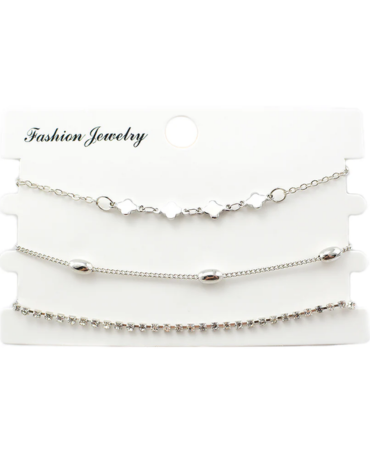 24 Set de Pulseras / Tobilleras (1 Set Trae 3 Pcs)