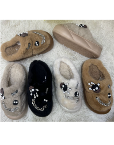 Pantuflas de Mujer Colores Surtidos x 24 Pares. Talla: 36 al 41