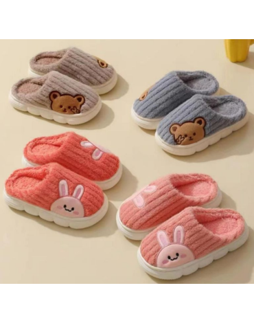Pantuflas de Niña(o) Colores Surtidos x 24 Pares. Talla: 28/29 - 30/31 - 32/33