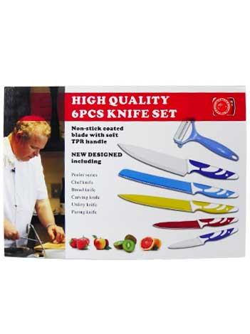 5 Cuchillos de Cocina x1 Set