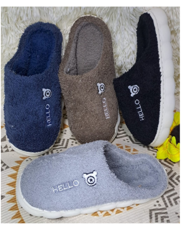 Pantuflas de Hombre Colores Surtidos x 24 Pares Talla: 40 al 45