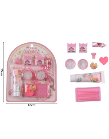 12 Set de Juego de Belleza para Niñas. Medidas: 12*15 cm aprox.