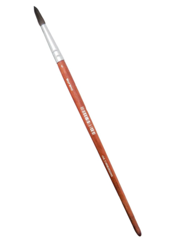 Pincel Punta Redonda N°6 x 12 Unds Murano.