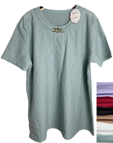Polera de Dama Colores Surtidos x 6 Unds Talla: Standar